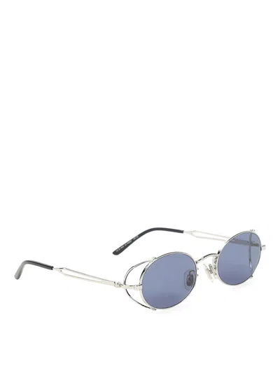 Jean Paul Gaultier Archeou Sunglasses Lunettes In Metallic