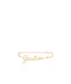 Jean Paul Gaultier Gaultier Safety Pin In Yellow