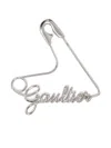 Jean Paul Gaultier Gaultier Safety-pin Brooch In Silver
