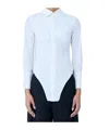 Jean Paul Gaultier Women Corset Shirt In Blue