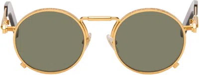 Jean Paul Gaultier Gold 'the 56-8171' Sunglasses