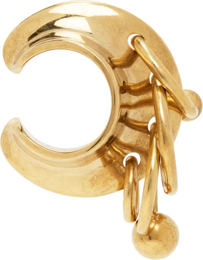 Jean Paul Gaultier Gold 'the Multi-piercing' Ear Cuff In 92 Gold