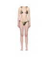 Jean Paul Gaultier Ssense Exclusive Green Water Body Printed Bikini In Multi
