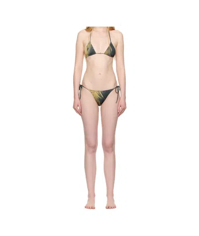 Jean Paul Gaultier Graphic Print Bikini