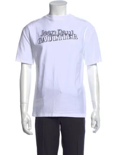 Pre-owned Jean Paul Gaultier Graphic Print Crew Neck T-shirt W/ Tags In Multi