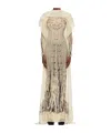 Jean Paul Gaultier Graphic Print Dress In Multi