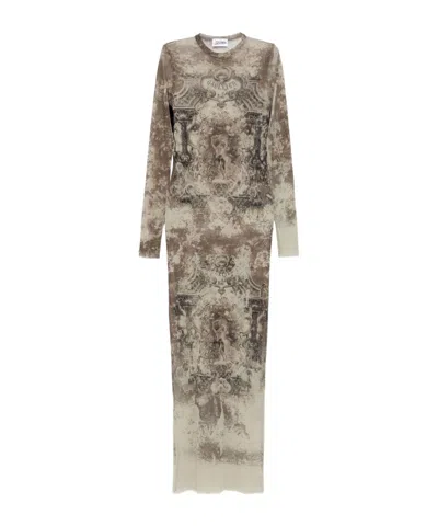 Jean Paul Gaultier Graphic-print Maxi Dress