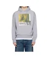 Jean Paul Gaultier Ssense Exclusive Gray Cotton Printed Water Hoodie
