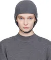 Jean Paul Gaultier Gray 'the Garter Strap' Beanie