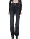 Jean Paul Gaultier High-waist Jeans In Black