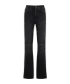 Jean Paul Gaultier Jeans With Padded Inlays And Lace-up In Black