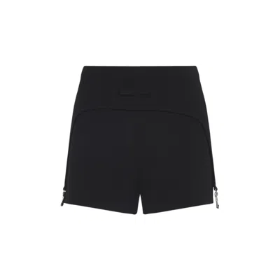 Jean Paul Gaultier High-waisted Black Bermuda Shorts