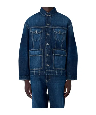 JEAN PAUL GAULTIER HOLLOW DENIM JACKET