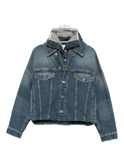 Jean Paul Gaultier Hooded Denim Jacket