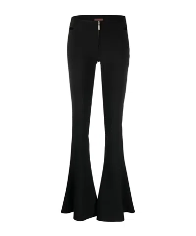 Jean Paul Gaultier Horn Casual Pants In Black