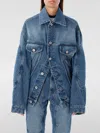 Jean Paul Gaultier Denim Jacket Lacing In Blau