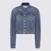 Jean Paul Gaultier Casual Jacket Collared Long Sleeves Chest Pockets In Blue