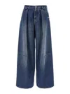 Jean Paul Gaultier The Topstiching Detail Jeans In Blue