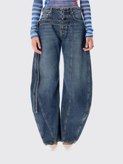 JEAN PAUL GAULTIER JEANS JEAN PAUL GAULTIER WOMAN COLOR BLUE,H31297009