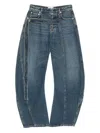 Jean Paul Gaultier Relaxed-fit Low-rise Jeans With Unique Side Zipper