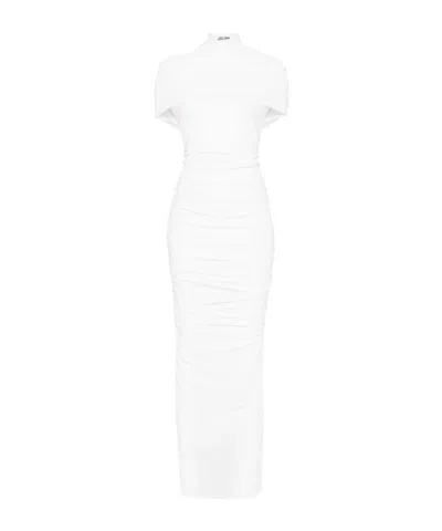 JEAN PAUL GAULTIER JERSEY DOUBLE-LAYER MAXI DRESS