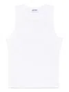 Jean Paul Gaultier Tank Top With Piercing In White