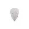 Jean Paul Gaultier Nail Ring Brass Silver Pointed Fingernail In Silver
