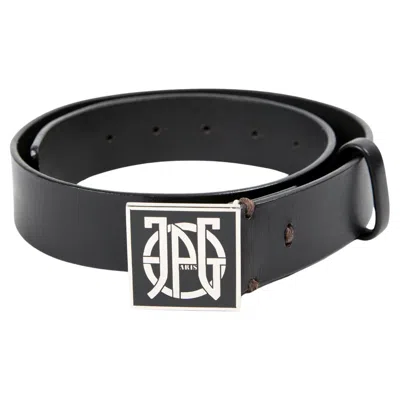 Pre-owned Jean Paul Gaultier Jpg Black Belt