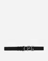 Jean Paul Gaultier Jpg Leather Belt In Black