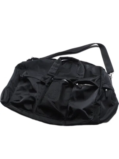 Pre-owned Jean Paul Gaultier Jpg Nylon Luggage Bag In Black
