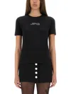 Jean Paul Gaultier Women Stretch Cotton T-shirt In Black