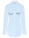 Jean Paul Gaultier Underboob Transfer Print Shirt For Women
