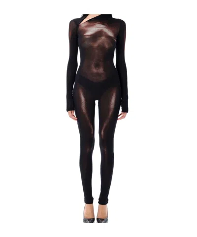 JEAN PAUL GAULTIER JUMPSUIT MESH BODY DUST