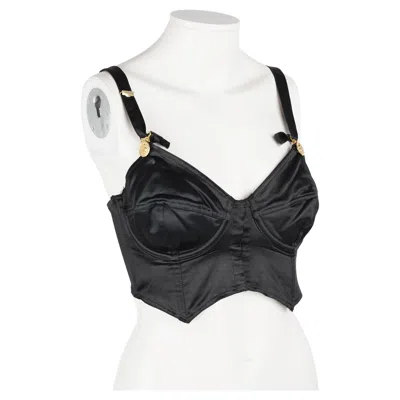 Pre-owned Jean Paul Gaultier “junior Gaultier” Bustier Top, Circa 1991 – Size It 46 In Gray