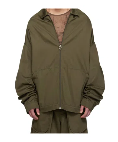 JEAN PAUL GAULTIER KHAKI SHAYNE OLIVER EDITION JACKET