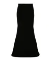 Jean Paul Gaultier Black 'the Knit 3d' Maxi Skirt In Black