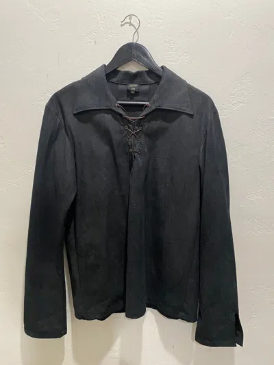 Pre-owned Jean Paul Gaultier Lace Jacked In Black