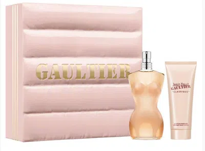 Jean Paul Gaultier Ladies Classique Gift Set Fragrances 8435415066068 In Transparent