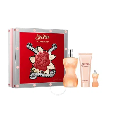 Jean Paul Gaultier Ladies Classique Gift Set Skin Care 8435415061988 In White