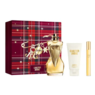 Jean Paul Gaultier Ladies Divine Gift Set Fragrances 8435415112987 In Transparent