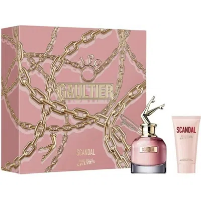 Jean Paul Gaultier Ladies Scandal 2.7 oz Gift Set Fragrances 8435415082600 In White