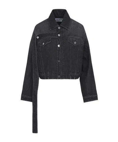 JEAN PAUL GAULTIER LAPEL DENIM JACKET