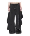 Jean Paul Gaultier Laurier Stamp Jogging Sweatpants In Black