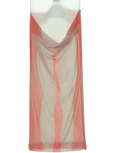 JEAN PAUL GAULTIER LAYERED-DESIGN MIDI SKIRT