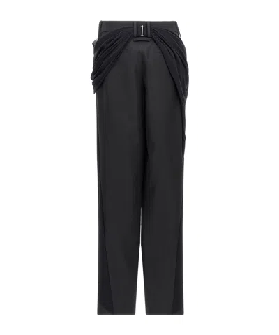 JEAN PAUL GAULTIER JEAN PAUL GAULTIER LAYERED DRAPED TROUSERS