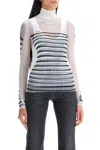 Jean Paul Gaultier Layered Top With Marinière In White