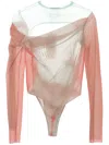Jean Paul Gaultier Le Classique Bodysuit In 中性色