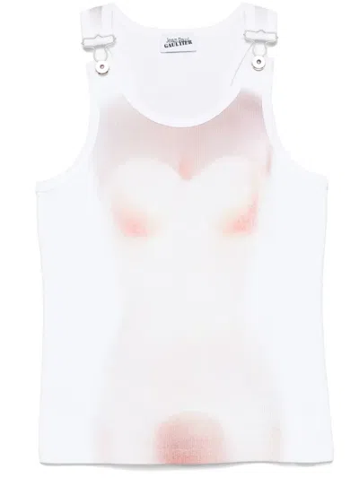 JEAN PAUL GAULTIER LE CLASSIQUE-PRINT TANK TOP