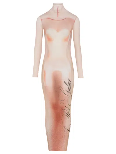 JEAN PAUL GAULTIER LE CLASSIQUE TURTLENECK WOMAN PINK