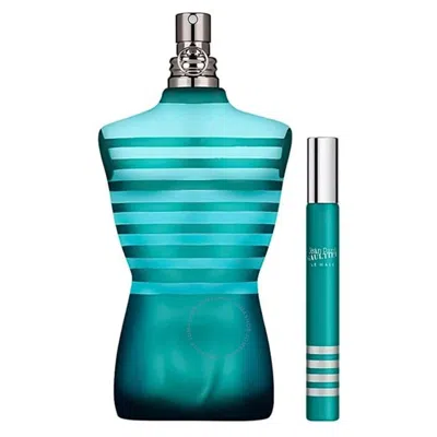 Jean Paul Gaultier Le Male 2 Pcs Set: 4.2 Eau De Toilette Spray + 0.68 Eau De Toilette Spray In White